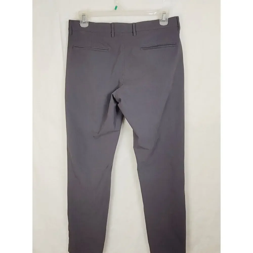 J.crew grey Stretch 770 Straight chino pants size 33/32 Preppy Minimal Casual